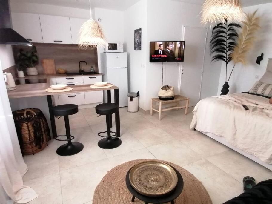 Superbe Studio Ethnique Daire Hyères Dış mekan fotoğraf